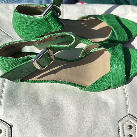 Nine West green sandals - Picture 2 of 5